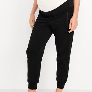 Black Maternity Joggers Bundle- 2 pairs - Old Navy